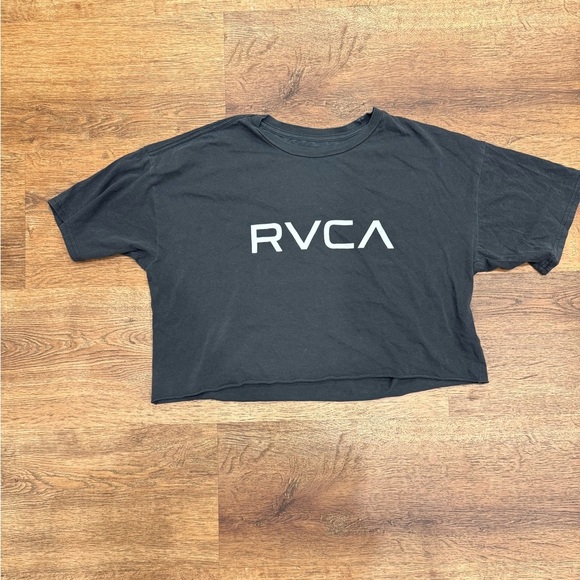 RVCA Graphic Crop Top Sz Small - Picture 2 of 5